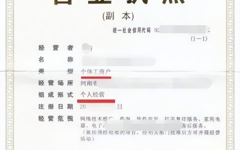 办个体营业执照需要什么资料和流程（快速办理营业执照步骤）