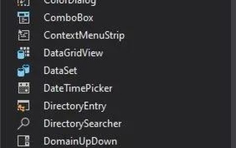 c# wpf与winform的区别（运行效率和界面对比哪个好）