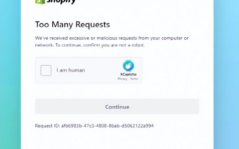 Shopify独立站无法登录打开和注册解决方法